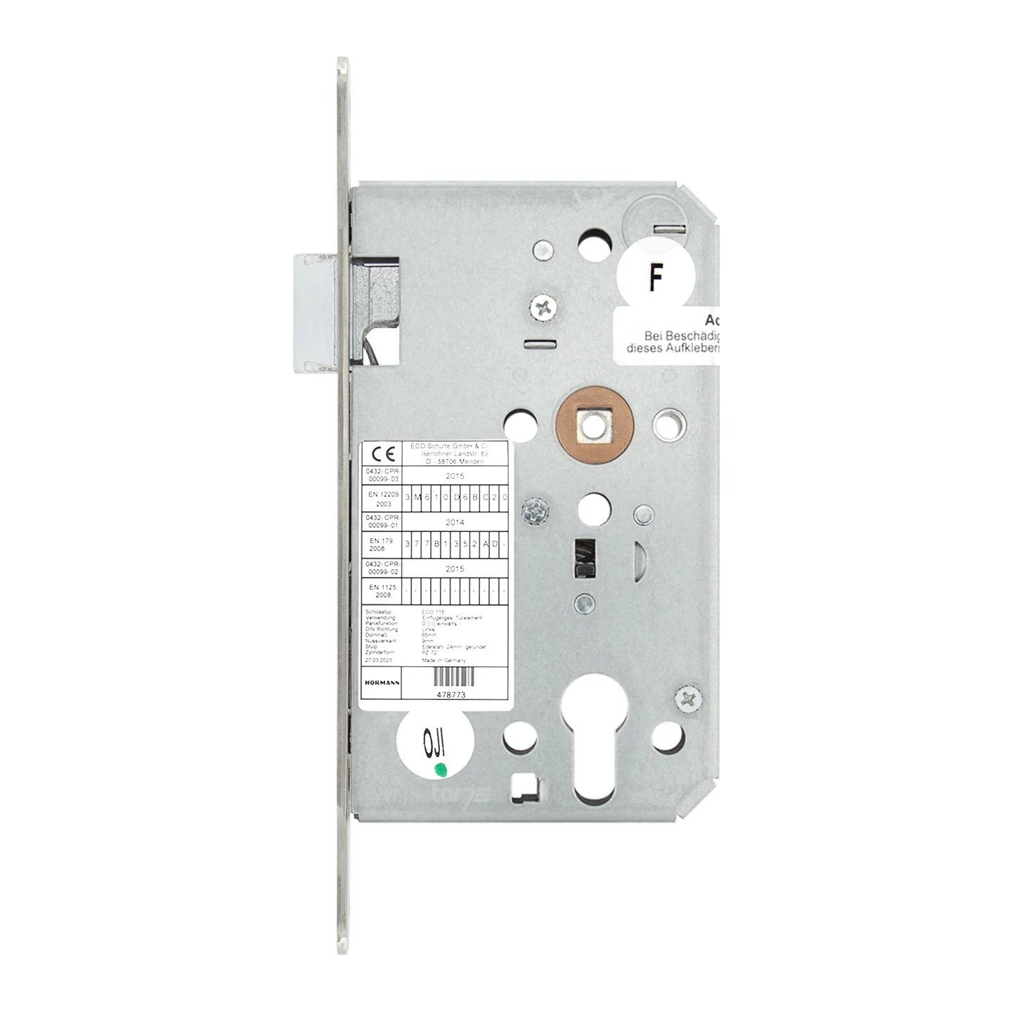 Hörmann Panikschloss ECO 115, Funktion D, Einwärts 5 Hörmann Panikschloss ECO 115, Funktion D, Einwärts – Bild 3