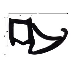 Hörmann Zargendichtung P103, 7500 Mm 11 Hörmann Zargendichtung P103, 7500 Mm -Heimwerkzeuge 479303 hoermann zargendichtung p103 7500 mm masse