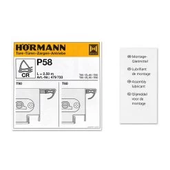 Hörmann Dichtung Mittelstoß P58, 2500 Mm 10 Hörmann Dichtung Mittelstoß P58, 2500 Mm -Heimwerkzeuge 479733 hoermann dichtung mittelstoss p58 2500 mm zubehoer