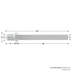 Hörmann FS Wechselgarnitur D210 Kurzschild PZ, Edelstahl -Heimwerkzeuge 545723 hoermann fs wechselgarnitur d210 pz kurzschild edelstahl gleitlager stift masse