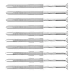 Hörmann Dübelpaket D54, OD-Stahltüren, T30 Brandschutztüren -Heimwerkzeuge 548784 hoermann duebelpaket d54 10x100 mit senkkopfschraube torx mauerwerk beton 10 stueck lieferumfang