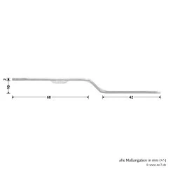 Hörmann Dübellaschen S61 -Heimwerkzeuge 549521 hoermann duebellaschen lasche seite masse