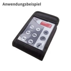 Hörmann Schutztasche Für Industrie-Handsender HSI -Heimwerkzeuge 637636 hoermann schutztasche fuer hsi inkl halteclip anwendungsbeispiel