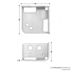 Hörmann Zubehörbeutel 1, SE2 -Heimwerkzeuge 638918 hoermann zubehoerbeutel 1 se2 eckwinkel masse