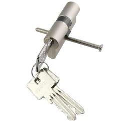 Schließzylinder 30/30 Mit Drei Schlüsseln Doppelzylinder NP -Heimwerkzeuge 77004016 wuerth profildoppelzylinder draufsicht