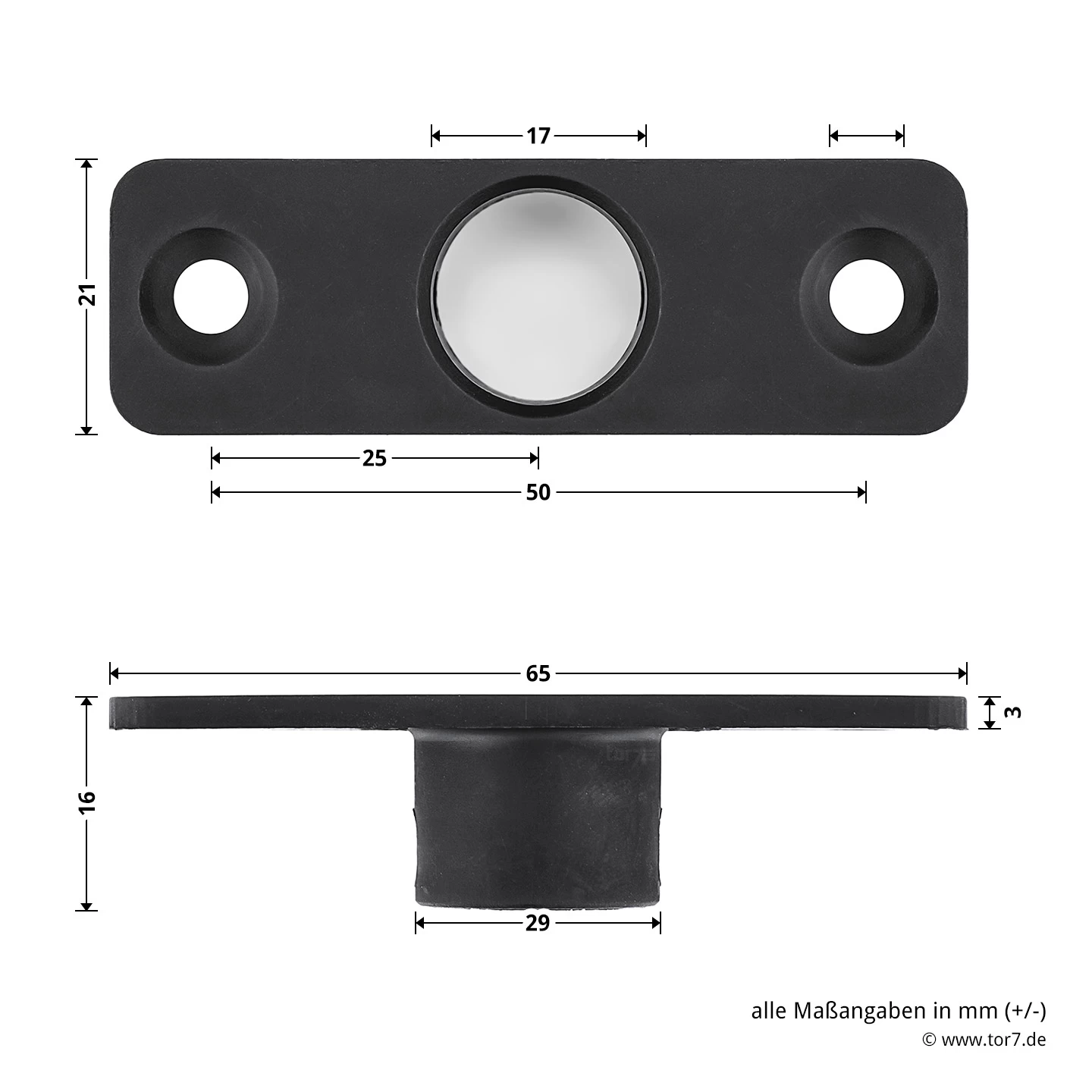 Hörmann Führungsbuchse Verschlussstange, 16 Mm 7 Hörmann Führungsbuchse Verschlussstange, 16 Mm – Bild 5