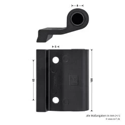 Hörmann Entlastungsrolle Für Kupplung 400 Mm, M12, DIN Links, Zwischenliegend 11 Hörmann Entlastungsrolle Für Kupplung 400 Mm, M12, DIN Links, Zwischenliegend -Heimwerkzeuge 772633 hoermann entlastungsrolle 400mm m12 din links zwischenliegend masse bild 2