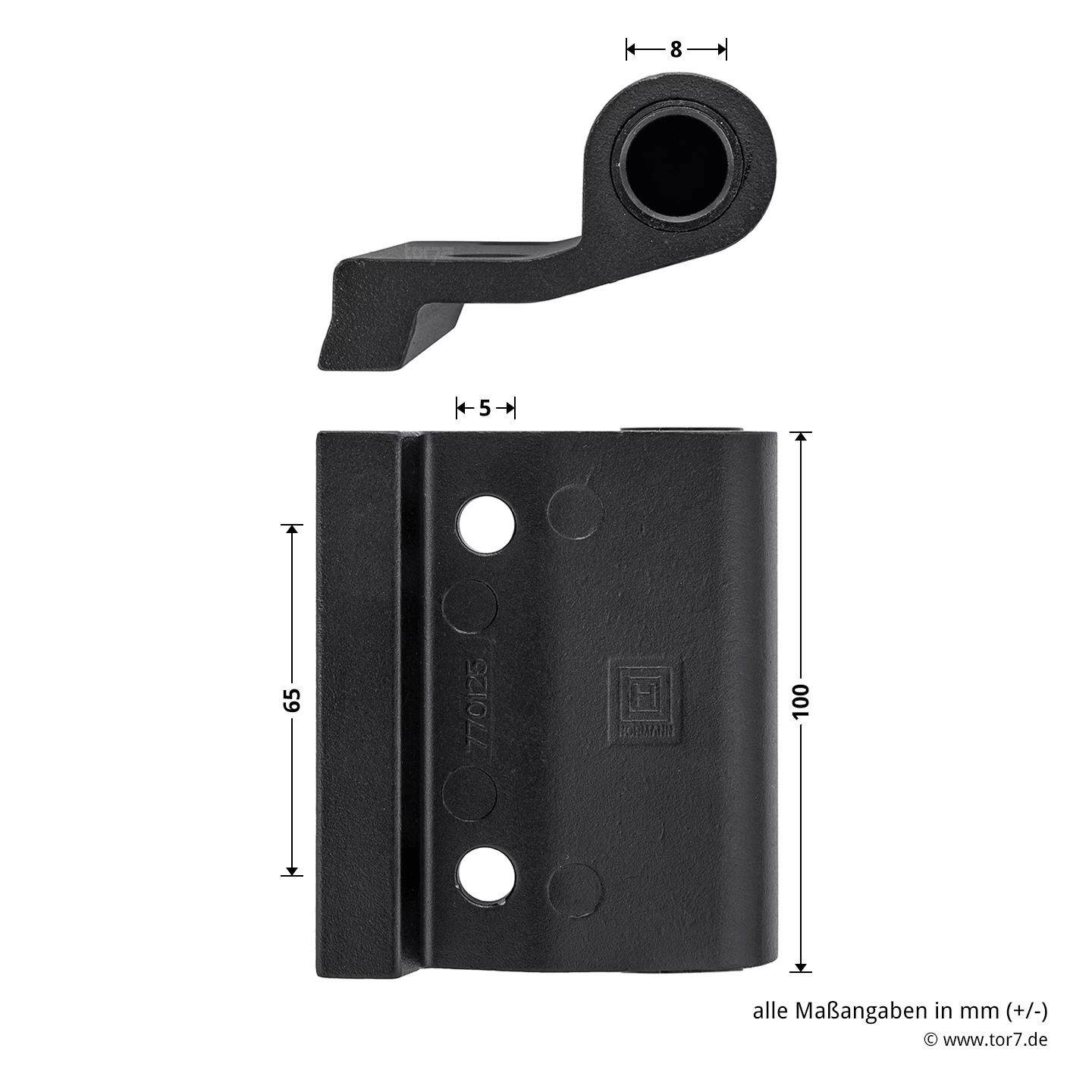 Hörmann Entlastungsrolle Für Kupplung 400 Mm, M12, DIN Links, Zwischenliegend 7 Hörmann Entlastungsrolle Für Kupplung 400 Mm, M12, DIN Links, Zwischenliegend – Bild 5