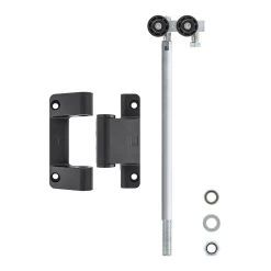 Hörmann Entlastungsrolle Mit Doppel-Bandteil 400 Mm, M12, DIN Links, Aufliegend -Heimwerkzeuge 772637 hoermann entlastungsrolle mit doppel bandteil 400mm m12 din links aufliegend lieferumfang