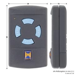 Hörmann Set: Empfänger HET 2 Mit 2 Handsendern HSM 4, 868 MHz 19 Hörmann Set: Empfänger HET 2 Mit 2 Handsendern HSM 4, 868 MHz -Heimwerkzeuge h902 hoermann set empfaenger het 2 mit 2 handsendern hsm 4 868 mhz handsender masse
