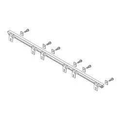 SOMMER Kunststoffzahnstangen-Set Mit Stahlkern 5 SOMMER Kunststoffzahnstangen-Set Mit Stahlkern -Heimwerkzeuge s11114 00001 sommer kunststoffzahnstange mit stahlkern detail 1