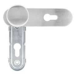 Steinau FS VDS Wechselgarnitur, Typ 510, Edelstahl Matt -Heimwerkzeuge ste810111 steinau fs vds wechselgarnitur typ 510 edelstahl matt knauf vorderseite