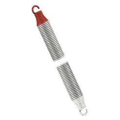 Teckentrup Zugfeder Typ GS 12, Rot/Weiß